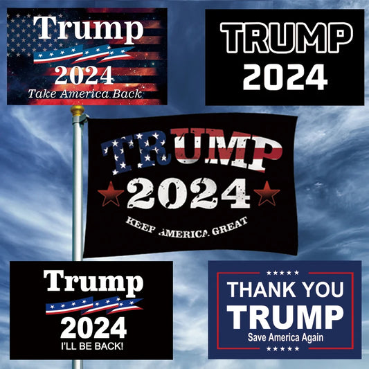 3x5FT Donald Trump 2024 Presidential Election Support Flag